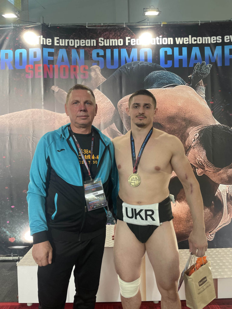 Ukrainiain sumo wrestler
