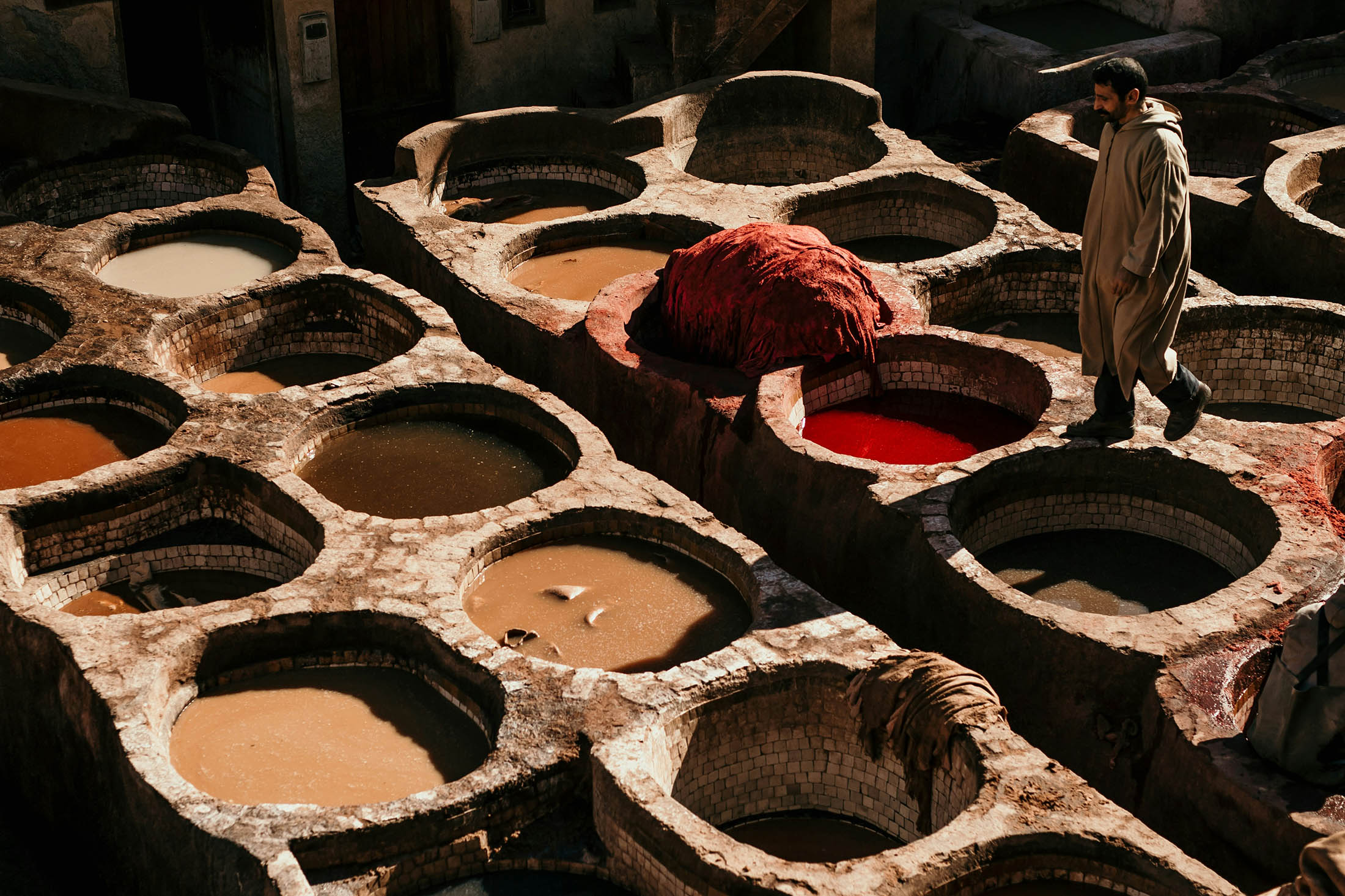 Chaouwara tannery, Morocco