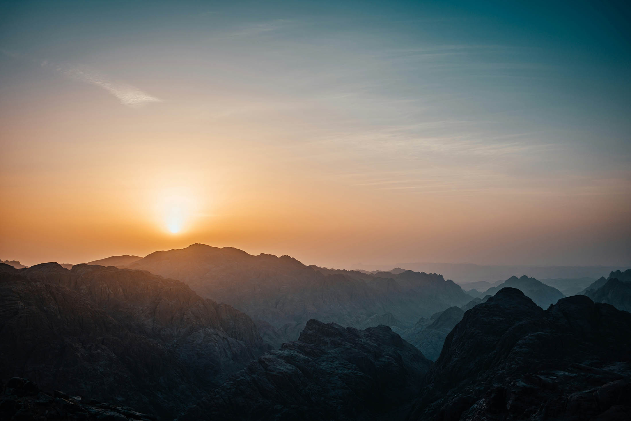 Mount Sinai climb